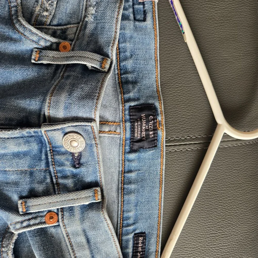 Citizens of Humanity jeans. ROCKET CROP HIGH RISE SKINNY. size 24 - Picture 6 of 10